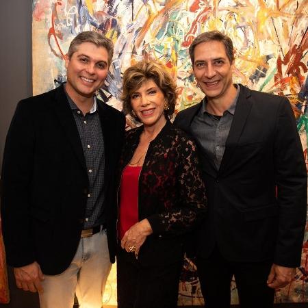 Joel Datena, Silvia Poppovic e Luiz Ernesto Lacombe - Arquivo pessoal - Arquivo pessoal