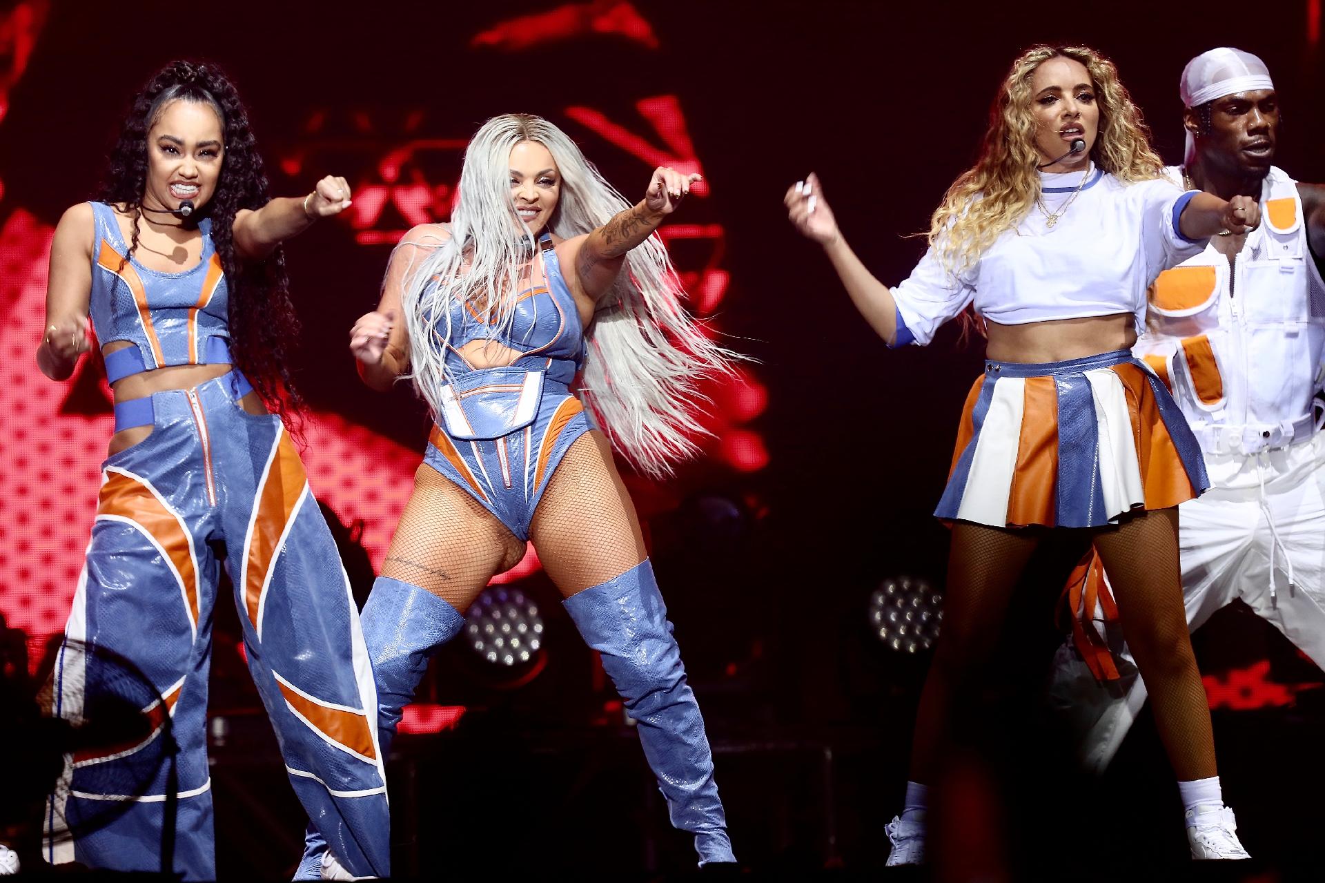 Grupo Little Mix se apresenta no festival GRLS!, em São Paulo - Iwi Onodera/UOL