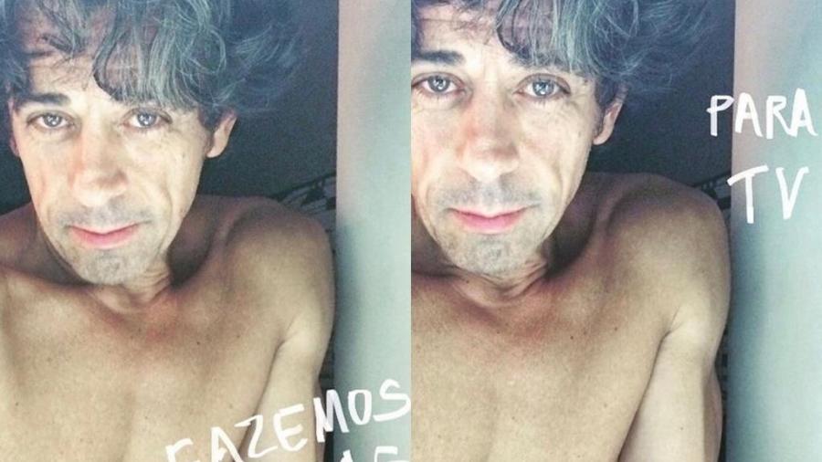 Taumaturgo Ferreira posou sem roupa no Instagram - Reprodução / Instagram