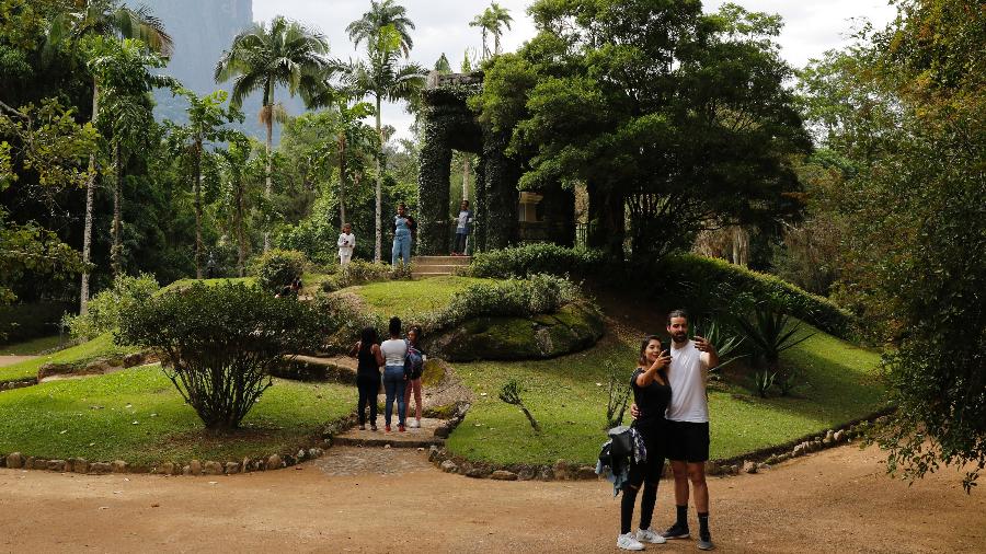 Jardim Botânico do Rio de Janeiro completa 214 anos ainda tentando se recuperar do impacto da pandemia em suas atividades - Fernando Frazão/Agência Brasil