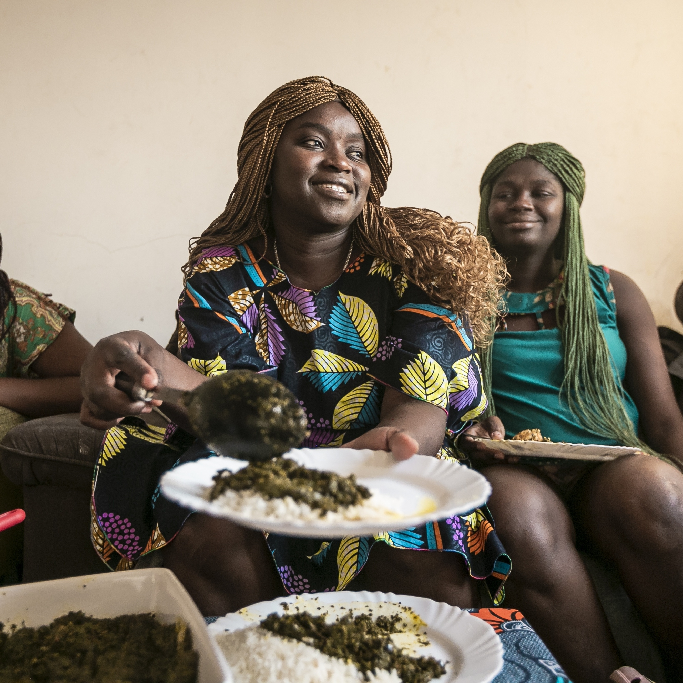 Beleza” traz confiança e esperança para refugiadas congolesas