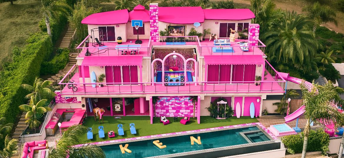 A Casa dos Sonhos da Barbie que é um Airbnb em Malibu abrirá suas portas para receber fãs no quarto do Ken de graça em julho - Divulgação/Airbnb