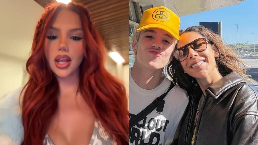 Arraiá da Anitta: Vivi reencontrou o ex, Juliano Floss, e a cantora Marina Sena