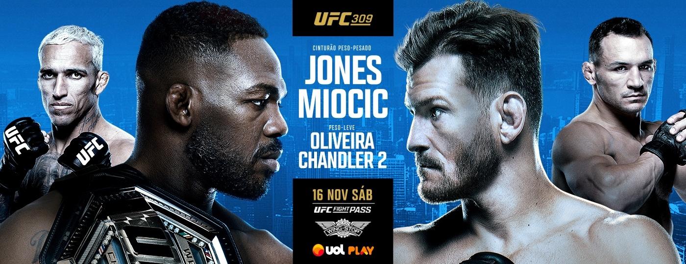 UFC 309: card completo e onde assistir às lutas - uol play