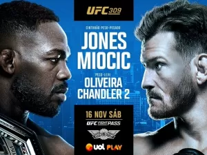 UFC 309: Jon Jones sobe no octógono contra Miocic! Saiba onde assitir.