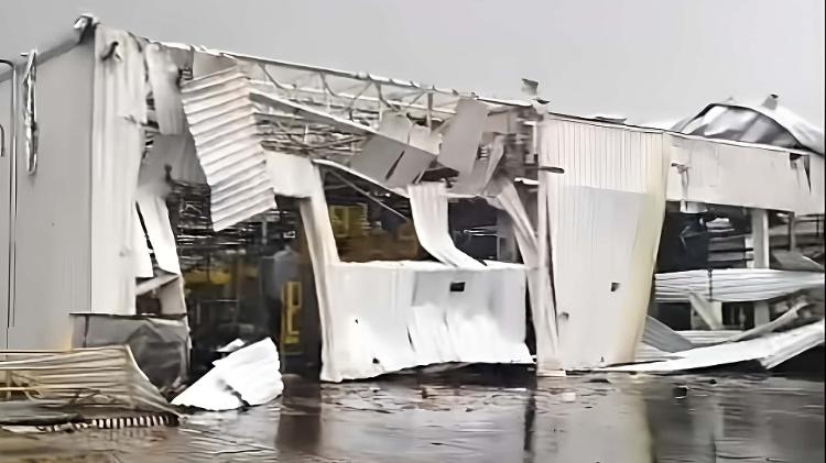 Segundo sindicato, maior parte das instalações da fábrica em Poro Feliz foi completamente destruída