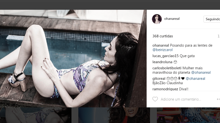 Claudia Ohana - Reprodução/Instagram - Reprodução/Instagram