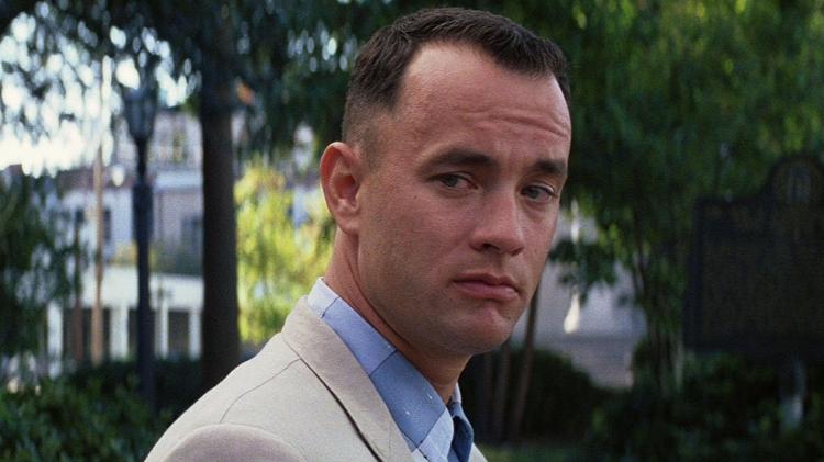 Tom Hanks em cena de "Forrest Gump" (1994) - Reprodução - Reprodução