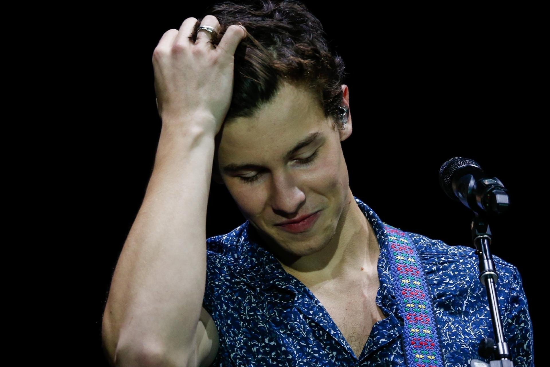 Shawn Mendes estreou no Brasil em grande estilo. O primeiro show do canadense no país foi de cara no principal palco do Rock in Rio - Marco Antonio Teixeira/UOL