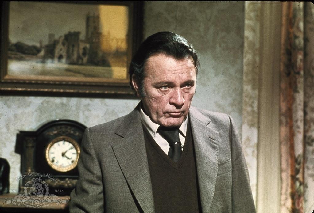 Richard Burton em cena de "Equus" (1977) - Divulgação