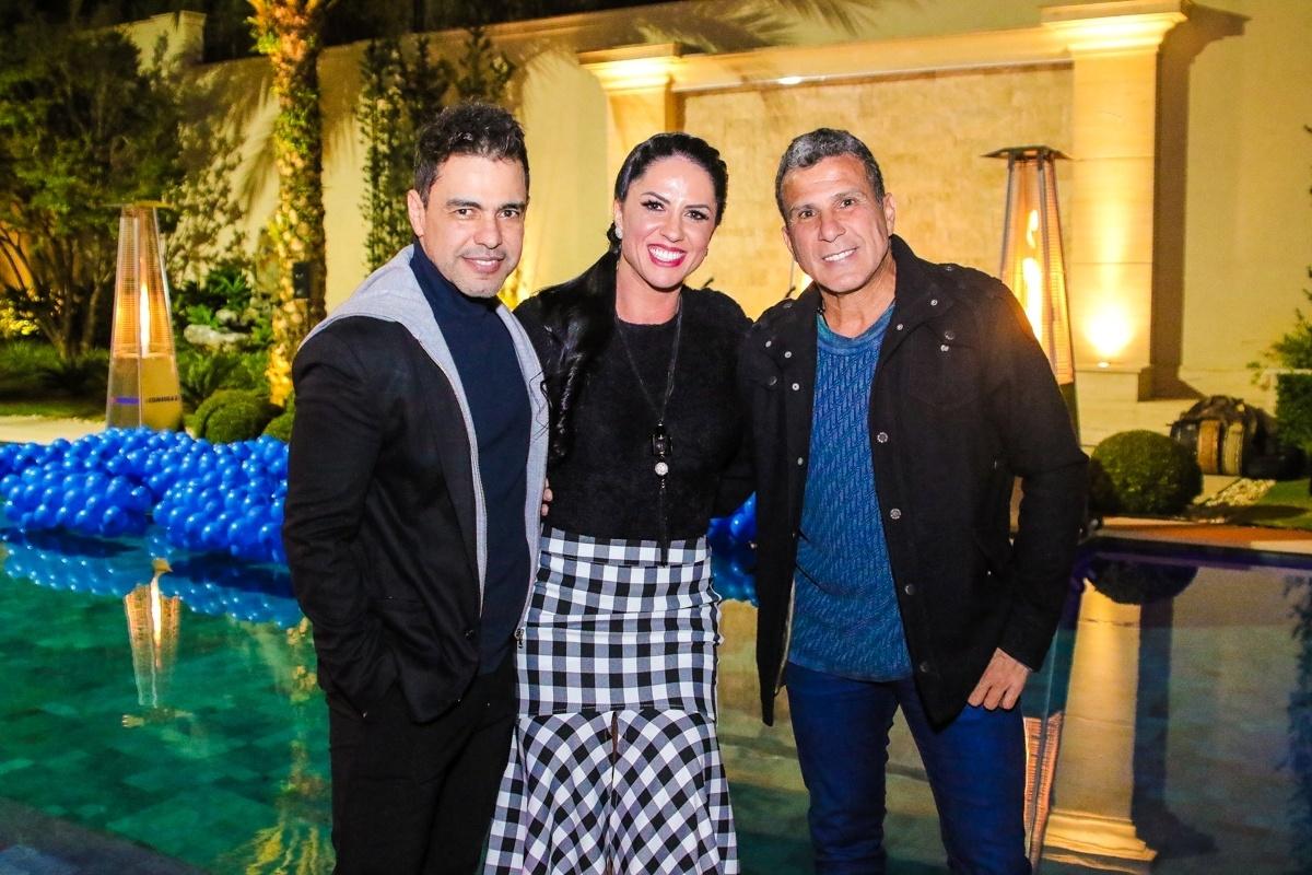 Zezé, Graciele e Eri Johnson - Ag.News
