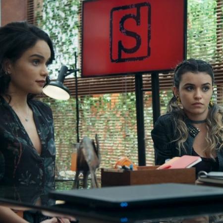 Carol Macedo e Talita Younan voltam a contracenar juntas em "O Tempo Não Para" - Reprodução/TV Globo - Reprodução/TV Globo