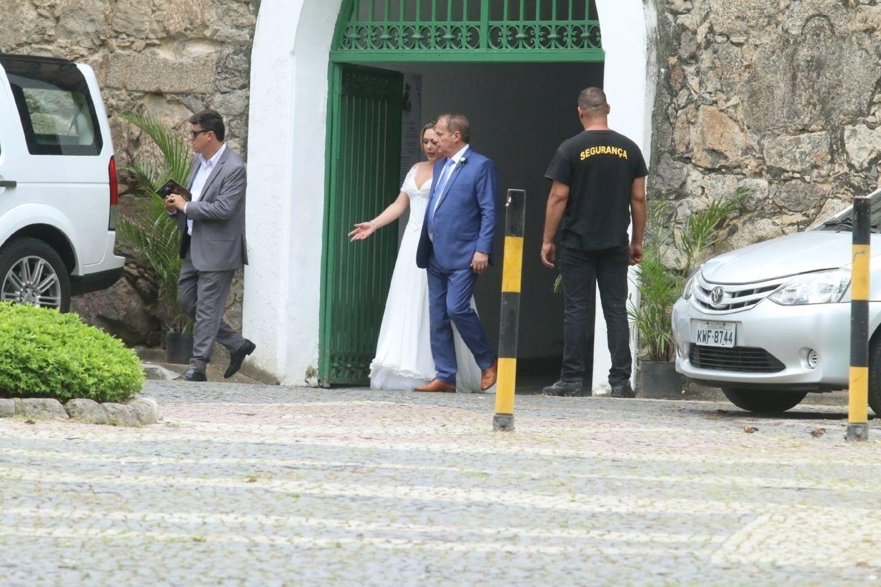 Jayme Monjardim e Tânia Mara oficializam união no Rio de Janeiro - Daniel Pinheiro/AgNews