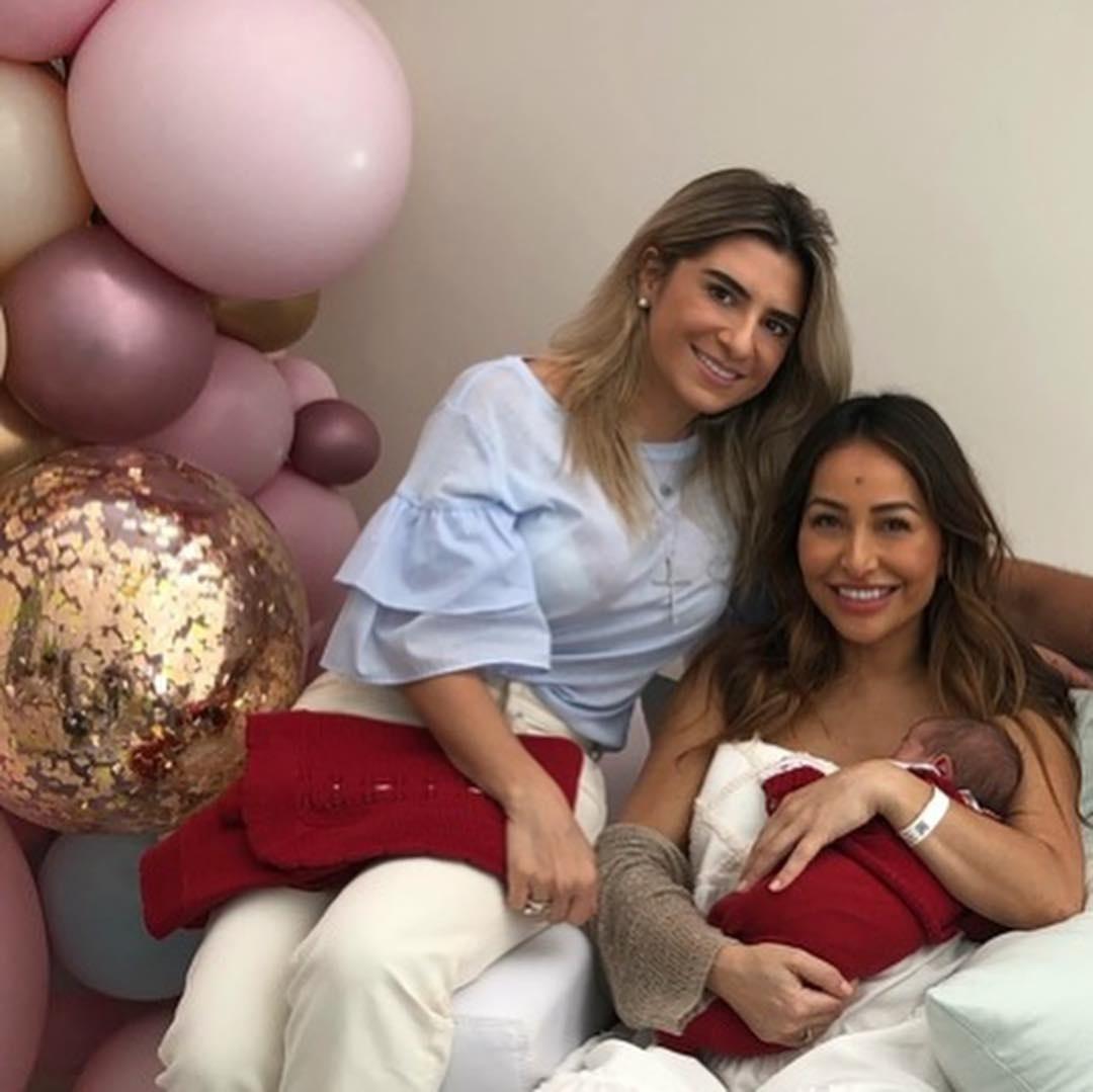 Sabrina Sato com cunhada em maternidade - gabipaludeto/Reprodução Instagram