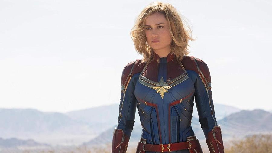 A atriz Brie Larson vive Carol Danvers, personagem principal de "Capitã Marvel" - Divulgação