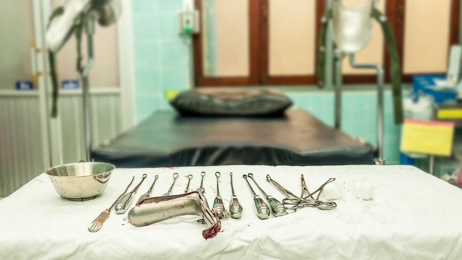 Ferramentas utilizadas em clínica clandestina de aborto - Getty Images/iStockphoto