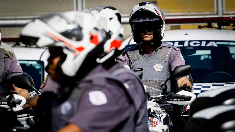 Policiais militares de São Paulo - ALOISIO MAURICIO/FOTOARENA/ESTADÃO CONTEÚDO