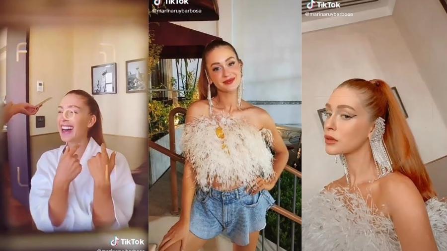 Marina Ruy Barbosa no Tik Tok - Reprodução/Tik Tok