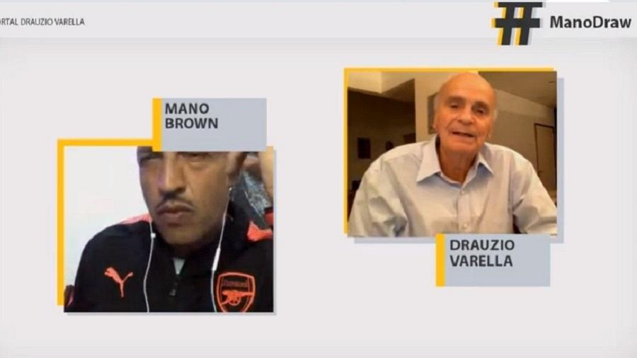 Dráuzio Varella entrevista Mano Brown - Reprodução