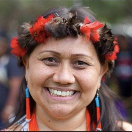 Francinara Soares Baré, a primeira mulher a assumir a liderança da Coordenação das Organizações Indígenas da Amazônia Brasileira (Coiab) - Reprodução