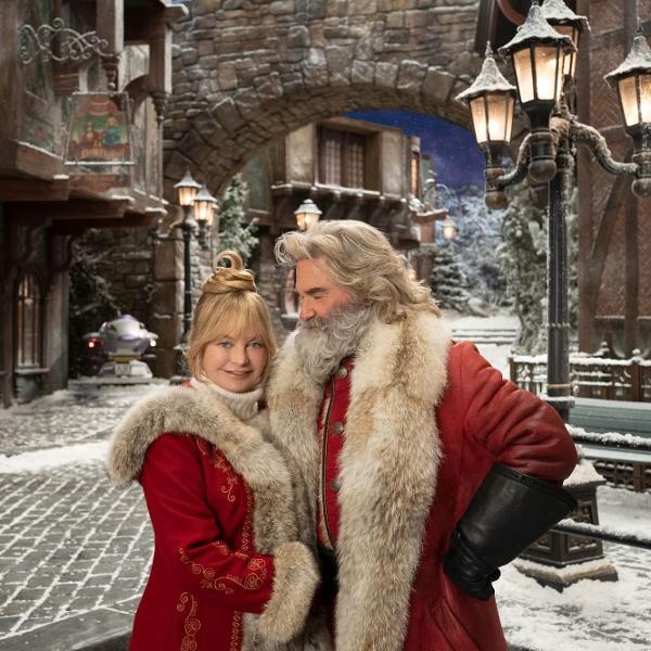 Goldie Hawn e Kurt Russell são Mamãe e Papai Noel em 'Crônicas de Natal 2'