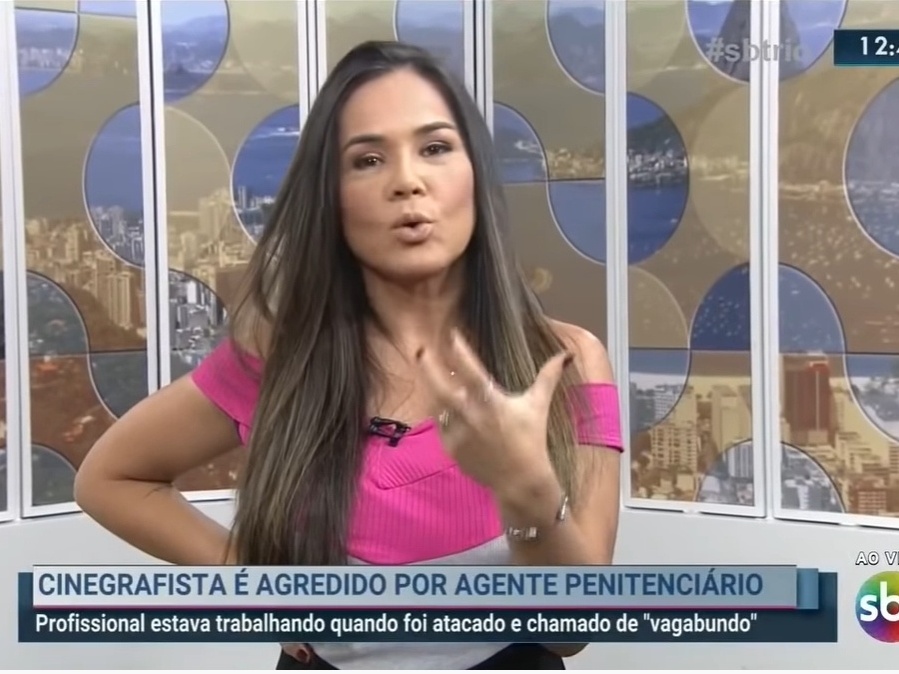 Melhor: Apresentadora chama agente para "porrada" após agressão