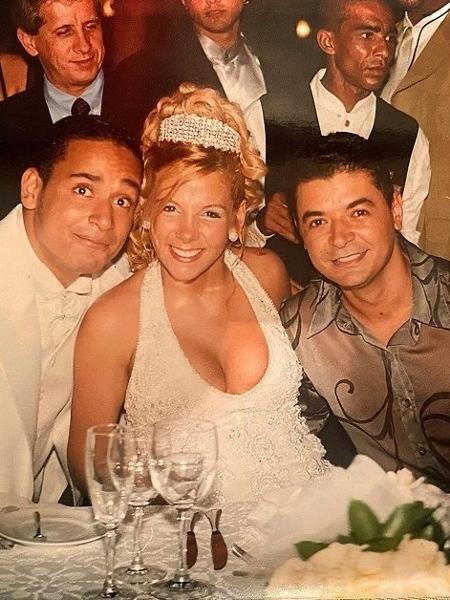 David Brazil publicou foto do casamento de Xanddy e Carla Perez em seu Instagram - Reprodução/Instagram