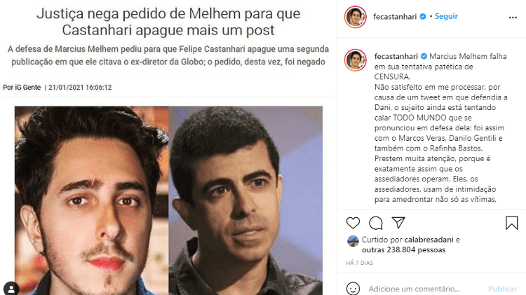 1 - Reprodução / Instagram - Reprodução / Instagram