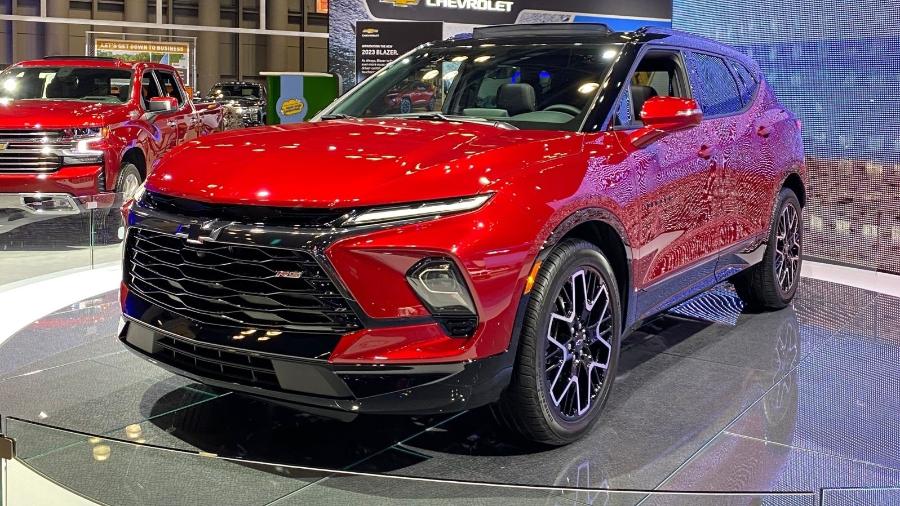 Novo Chevrolet Blazer elétrico, que virá ao Brasil, é flagrado sem