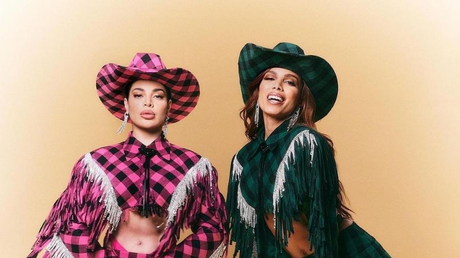 GKay e Anitta são amigas há tempos; cantora publicou reflexão após polêmica envolvendo nome da humorista - Reprodução/Instagram
