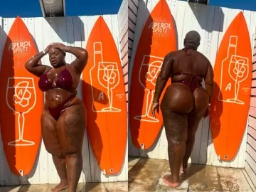 Jojo Todynho exibe nova silhueta em praia após perder 50 kg
