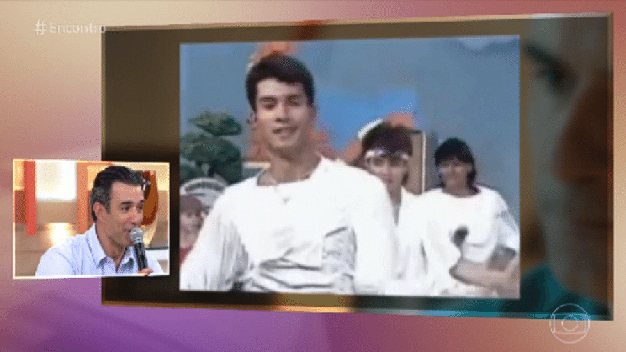 Marcos Paquim relembra época em que foi vocalista de boyband Explosão, nos anos 1980 - Reprodução/TV Globo