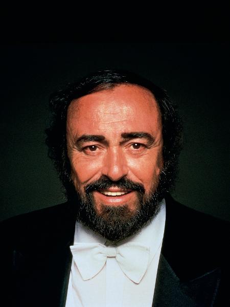 O cantor de ópera Luciano Pavarotti - Divulgação