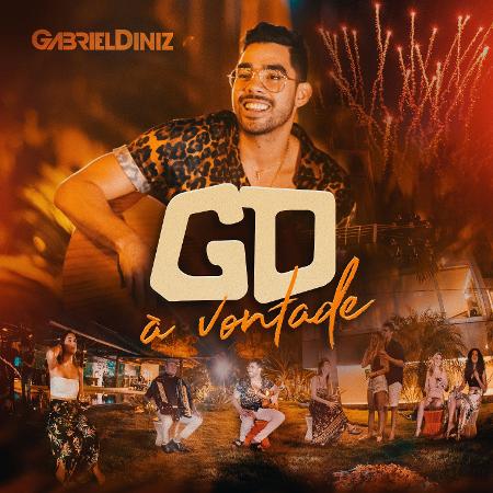Capa de "GD À Vontade", novo álbum de Gabriel Diniz  - Divulgação