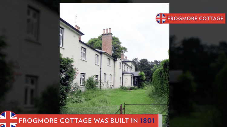 A Frogmore Cottage, casa em Windsor para onde Harry e Meghan se mudaram antes do nascimento de Archie - Reprodução