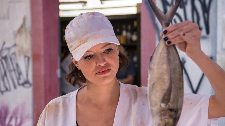 Agatha Moreira em cena de A Dona do Pedaço - Estevam Avellar TV Globo