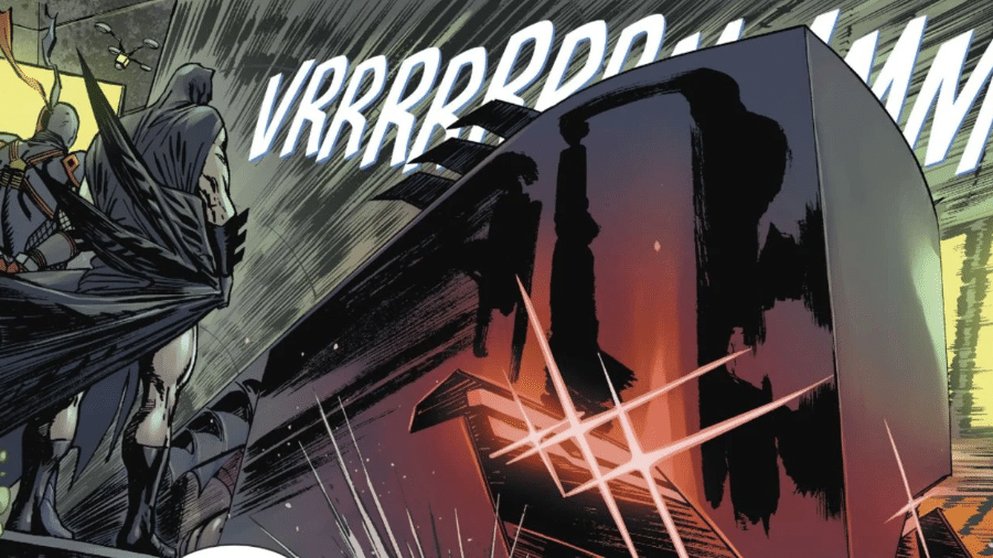 Batman leva o vilão Extreminador para o seu "Bat-trem" em nova HQ da DC Comics - Reprodução/DC Comics