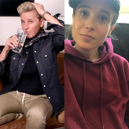 Ellen Degeneres deixa recado de apoio para Elliot Page após revelação de transexualidade - Reprodução / Instagram