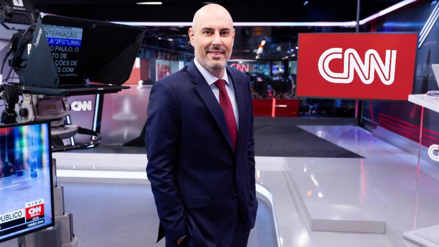 Douglas Tavolaro, CEO da CNN Brasil, que está completando um ano no ar neste dia 15 de março - Kelly Queiroz / Divulgação 