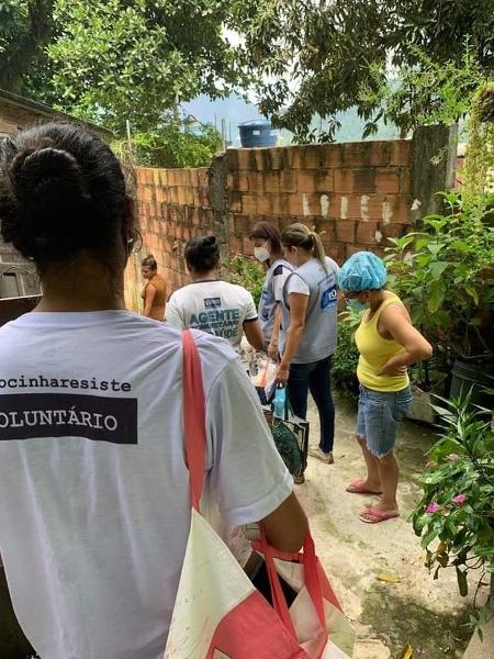 Coletivo Rocinha ajuda a comunidade enfrentar a covid-19 no RJ - Arquivo pessoal - Arquivo pessoal