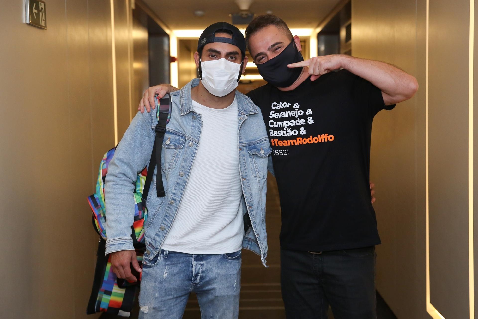 Rodolffo no hotel - Roberto Filho/Brazil News