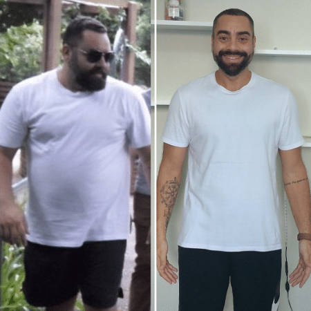 Como Emagreci Carlos - Arquivo pessoal - Arquivo pessoal