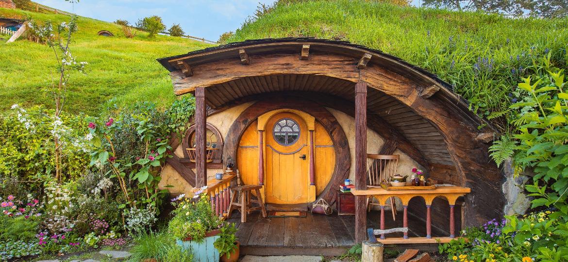 Hobbiton, na Nova Zelândia - Divulgação/Airbnb