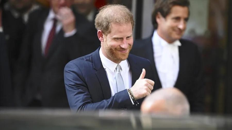 O príncipe Harry diz que foi injustiçado após ter segurança retirada no Reino Unido - Getty Images