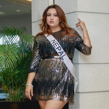 A Miss Nepal, Jane Garrett, quer ser a primeira Miss Universo plus-size a vencer o Miss Universo no show final