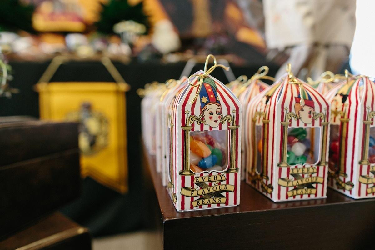 Festa inspirada em Harry Potter- feijões de todos os sabores - Nina Bedacchi Photography/Divulgação