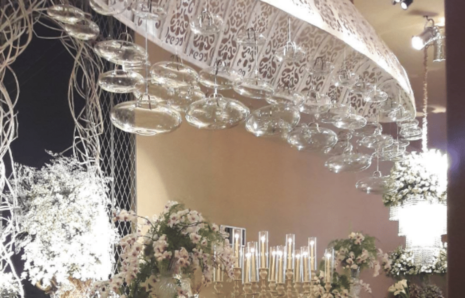 03.out.2016 - Gustavo Lima e Andressa Suita se casam com festa luxuosa em Minas Gerais - Reprodução/Instagram kakafagundesdescoração