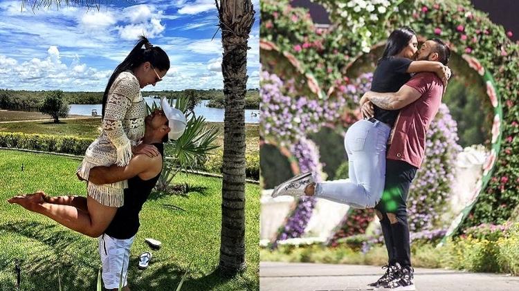 Reprodução/Instagram/gracielelacerdaoficial e Reprodução/Instagram/graoficial