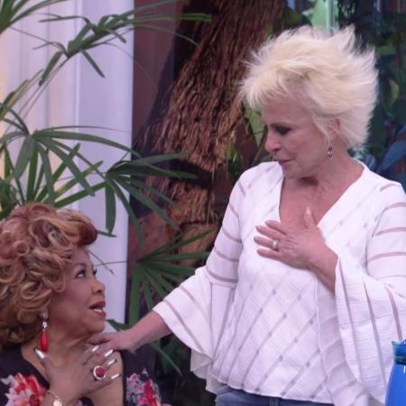 Ana Maria Braga se emociona com Alcione no "Mais Você" - Reprodução/TV Globo - Reprodução/TV Globo