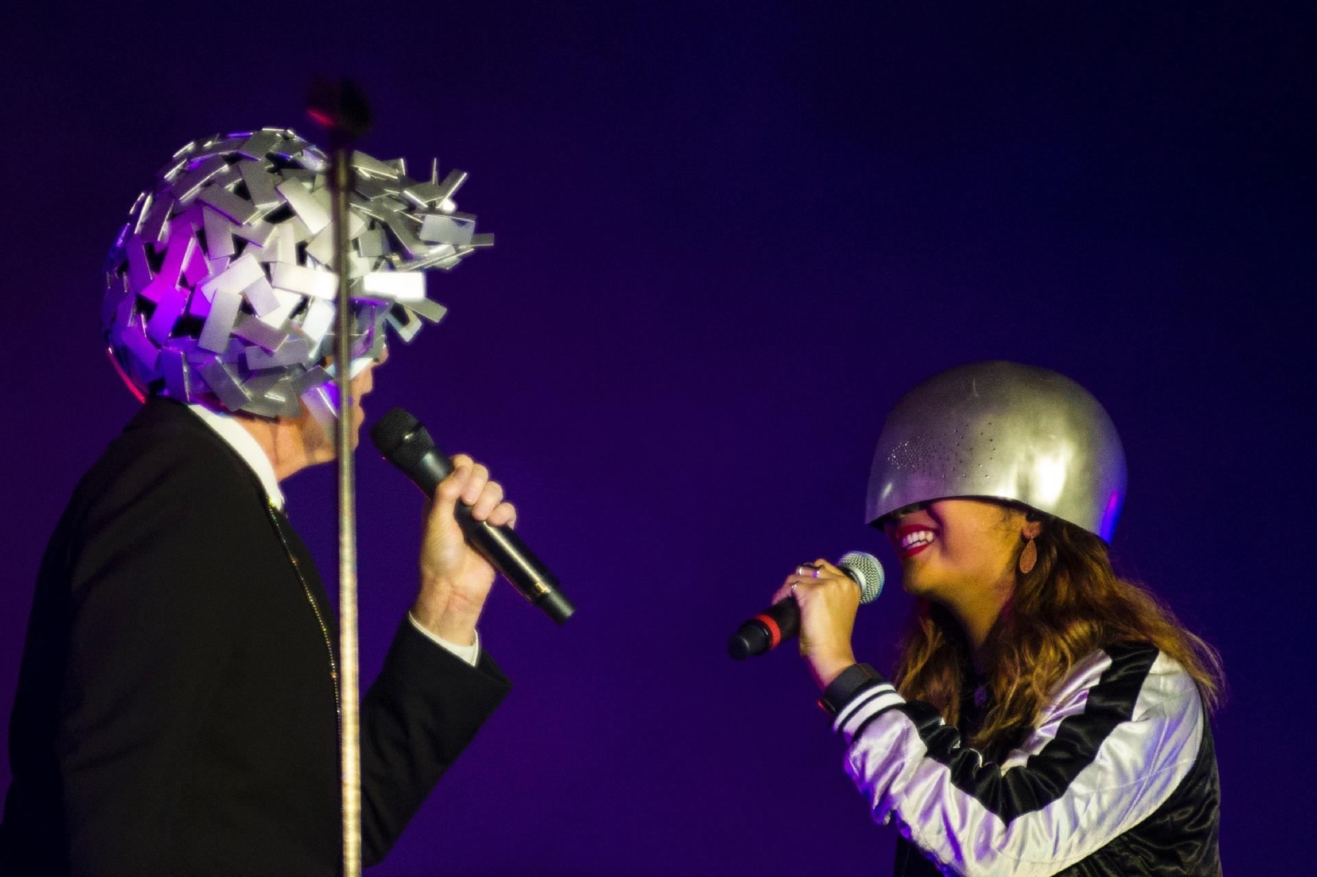 Pet Shop Boys se apresenta no Palco Mundo do Rock in Rio 2017 - Bruna Prado/UOL